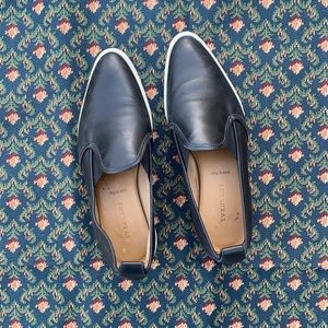 Black Everlane loafers